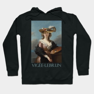 Self Portrait in a Straw Hat by Elisabeth Louise Vigée Le Brun Hoodie